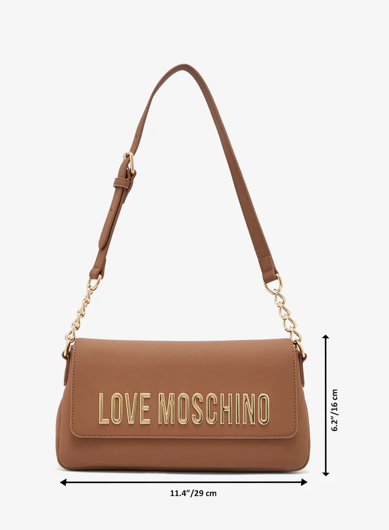 Love Moschino Bold Love GRS PU Shoulder Bag